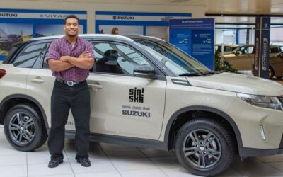 Neuer SUZUKI Markenbotschafter, Sinisha Lüscher
