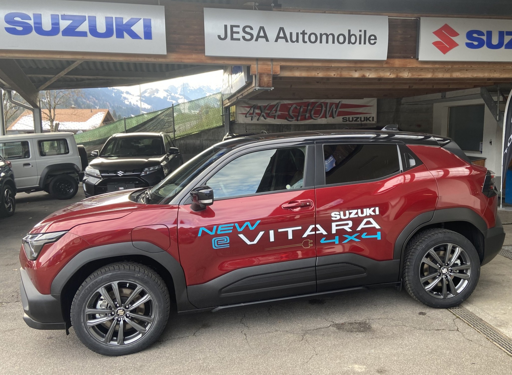 Mehr Sonne = mehr Strom = Suzuki e-Vitara 4×4